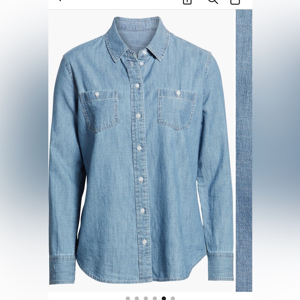 1901 Denim Button-Up Shirt